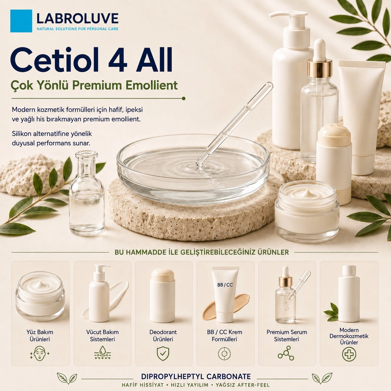 Labroluve Cetiol 4 All – Premium Emollient ve Yumuşatıcı