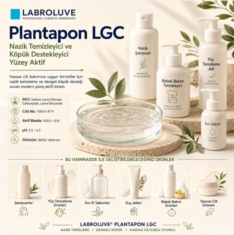 Plantapon LGC – Nazik Temizleyici ve Köpük Destekleyici Yüzey Aktif