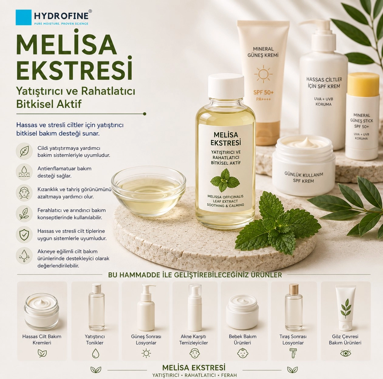 Melisa Ekstresi – Yatıştırıcı ve Rahatlatıcı Bitkisel Aktif