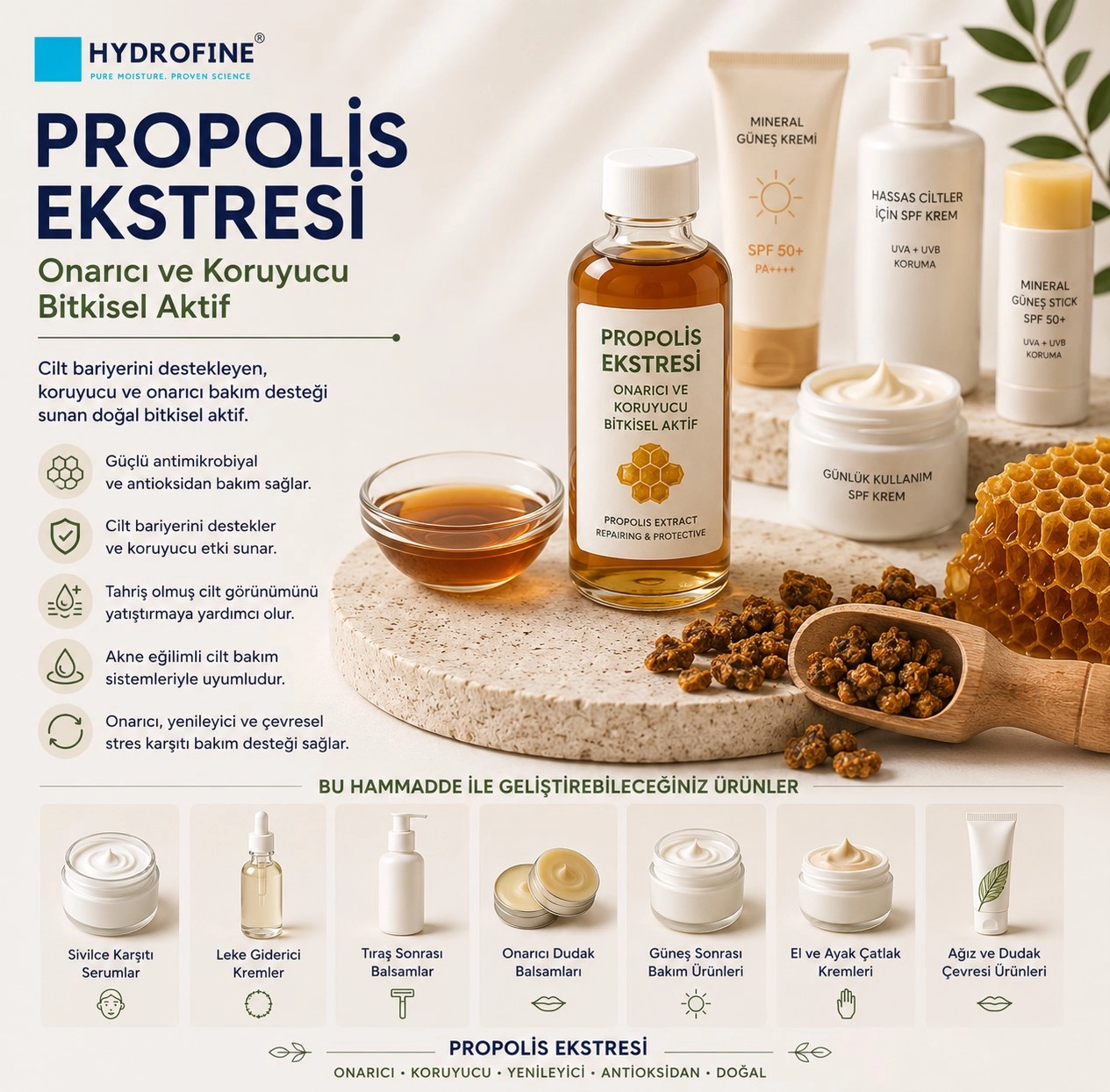 Propolis Ekstresi – Onarıcı ve Koruyucu Bitkisel Aktif
