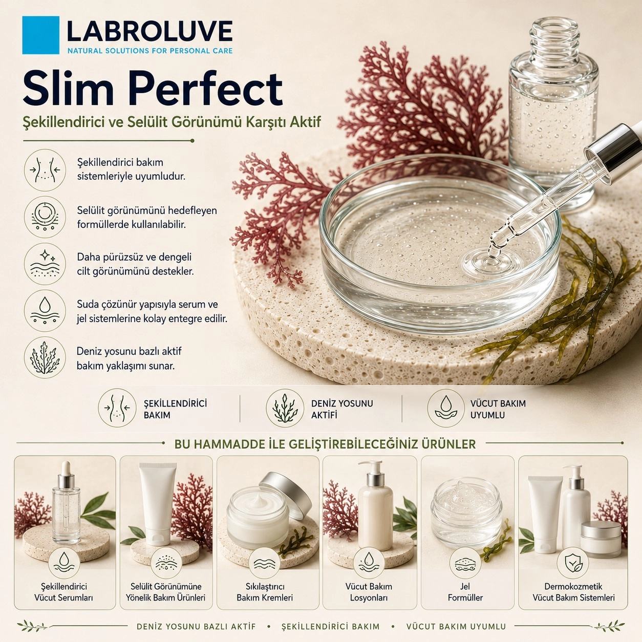 Labroluve Slim Perfect – Şekillendirici ve Selülit Görünümü Karşıtı Aktif- 30 ml