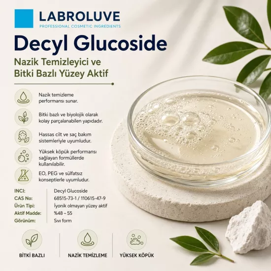 Decyl Glucoside | Bitki Bazlı Yüzey Aktif