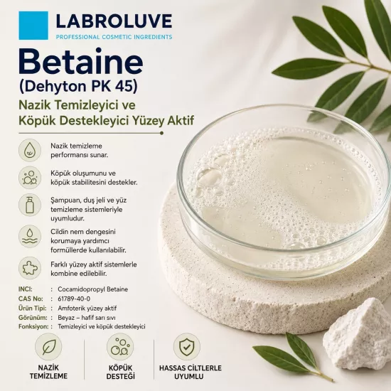Betaine (Dehyton PK 45) | Cocamidopropyl Betaine