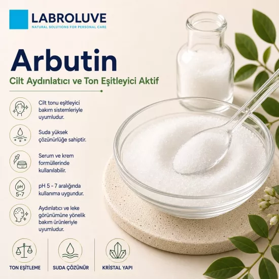 Labroluve Arbutin | Leke Karşıtı ve Aydınlatıcı Kozmetik Aktif