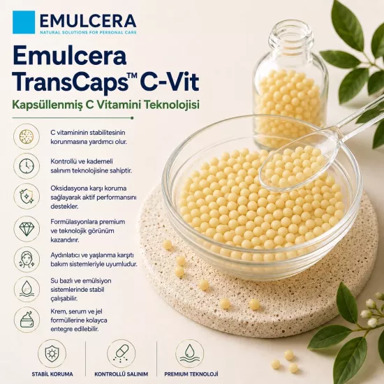 TransCaps™ C-Vit | Kapsüllenmiş C Vitamini Aktifi