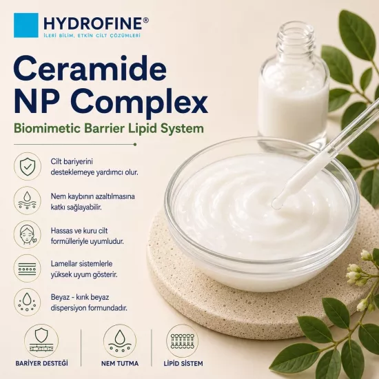 Hydrofine  Ceramide NP Complex | Bariyer Destekleyici Seramid Kompleksi - 30 ml 