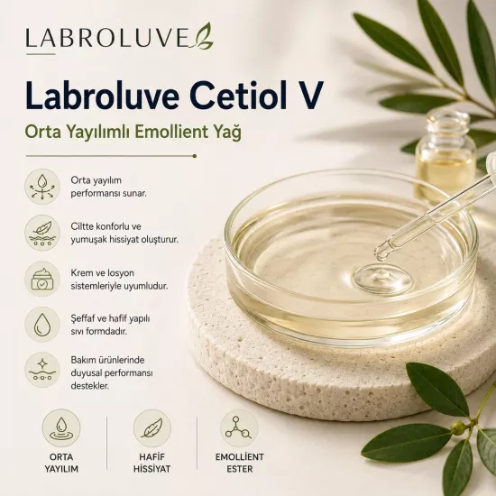 Labroluve Cetiol V | Kozmetik Yumuşatıcı Ester
