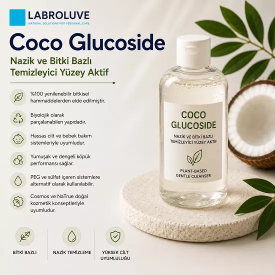Coco Glucoside | Bitki Bazlı Nazik Yüzey Aktif