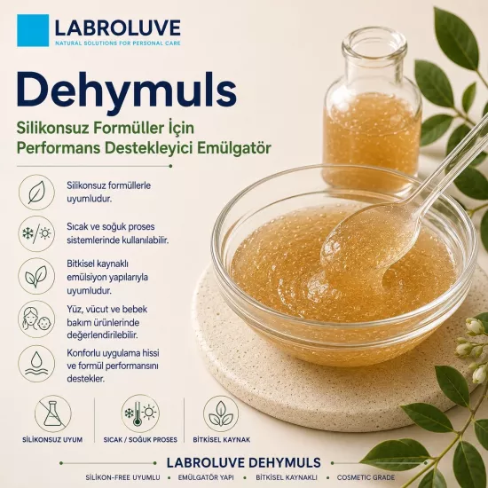 Labroluve Dehymuls | Silikon-Free Kozmetik Emülgatör