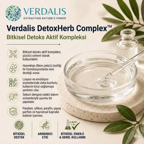 Verdalis DetoxHerb Complex™ | Bitkisel Detoks ve Arındırıcı Aktif