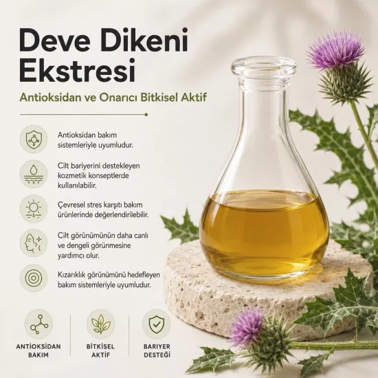 Deve Dikeni Ekstresi | Bariyer Destekleyici Kozmetik Aktif