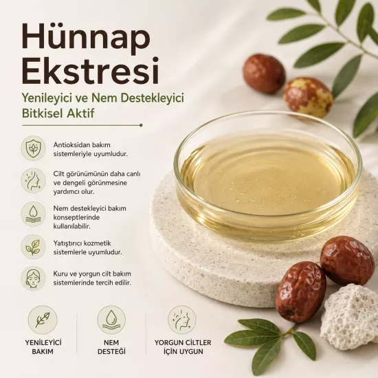 Hünnap Ekstresi | Antioksidan ve Canlandırıcı Cilt Bakım Aktifi