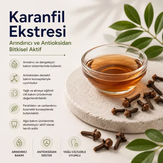 Karanfil Ekstresi | Akne ve Ağız Bakımına Yönelik Aktif