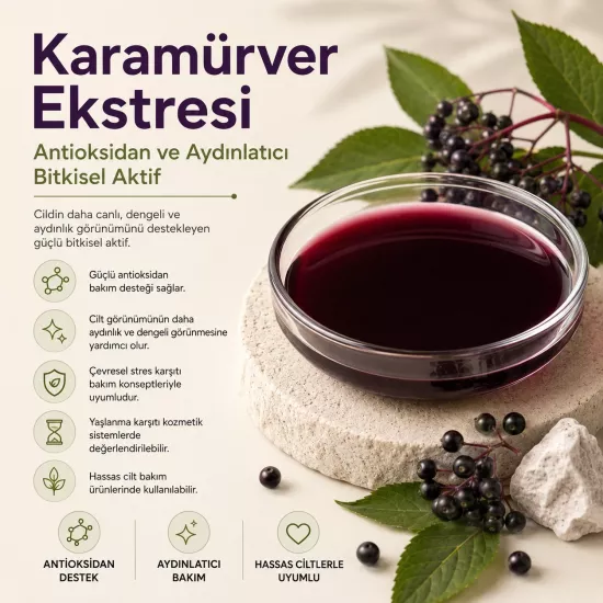 Karamürver Ekstresi | Anti-Aging ve Cilt Koruyucu Aktif
