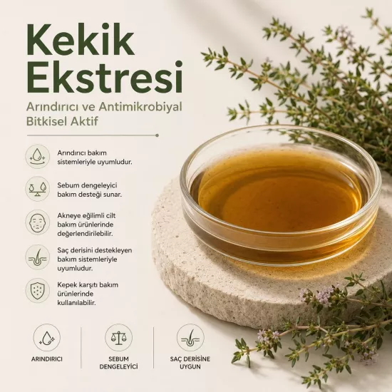 Kekik Ekstresi | Akne ve Saç Derisi Bakımına Yönelik Aktif