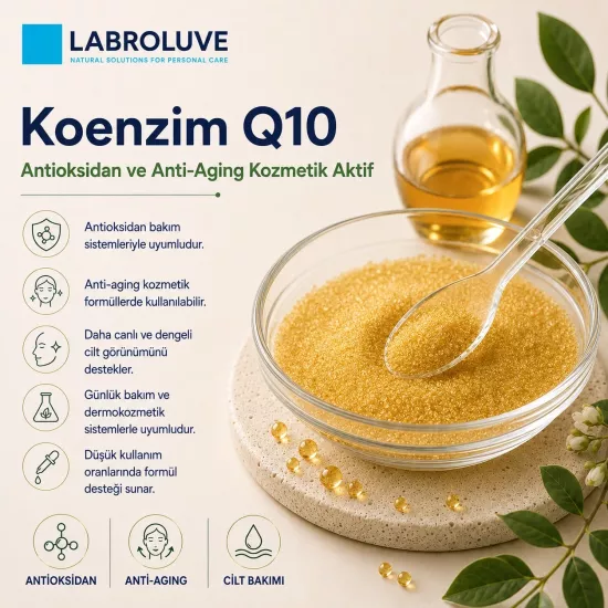 Labroluve Koenzim Q10 | Ubiquinone Kozmetik Aktif