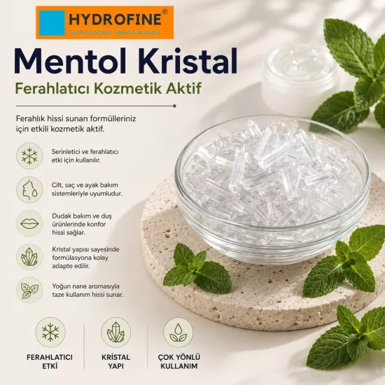 Labroluve Mentol Kristal | Serinletici Kozmetik Hammaddesi