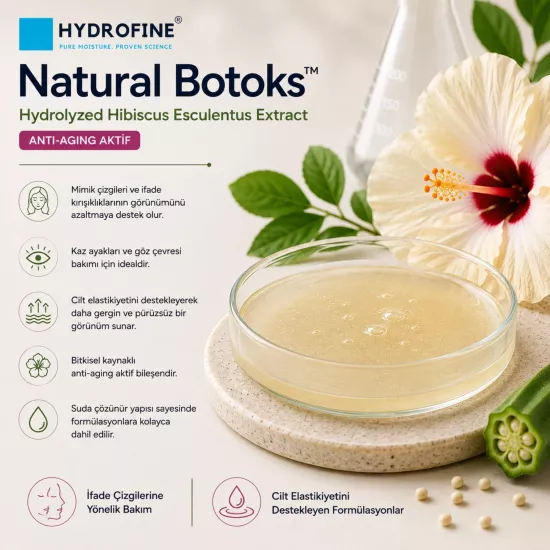 Hydrofine Natural Botoks Hydrolyzed Hibiscus Esculentus Extract