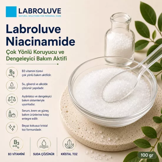 Labroluve Niacinamide | B3 Vitamini Kozmetik Aktifi