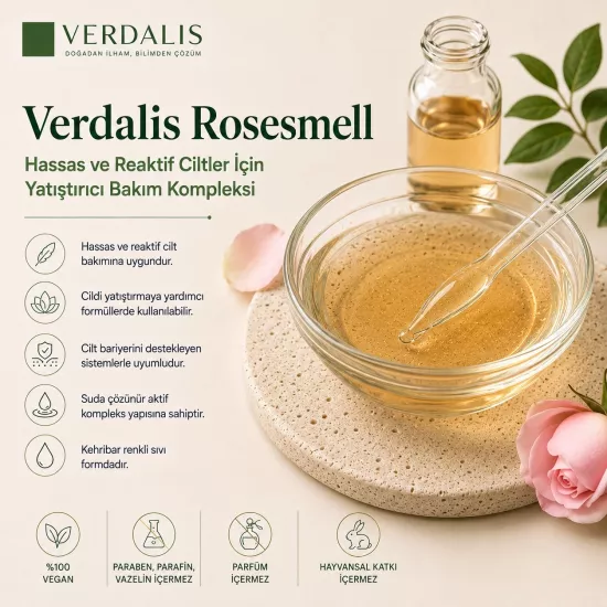 Verdalis Rosesmell | Hassas ve Kızarıklığa Eğilimli Cilt Bakım Aktifi