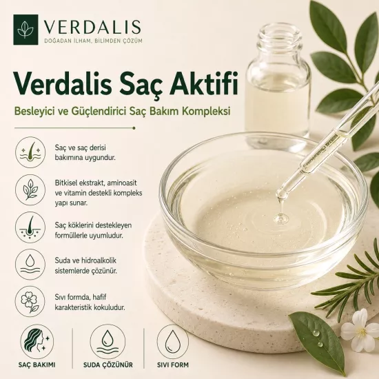 Verdalis Saç Aktifi | Saç Güçlendirici Bakım Kompleksi