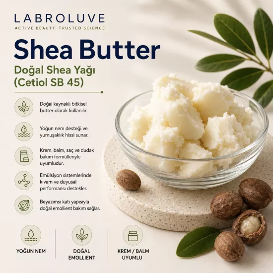 Labroluve Shea Butter | Doğal Nemlendirici Shea Butter