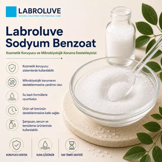 Sodyum Benzoat | Koruyucu Kozmetik Hammaddesi