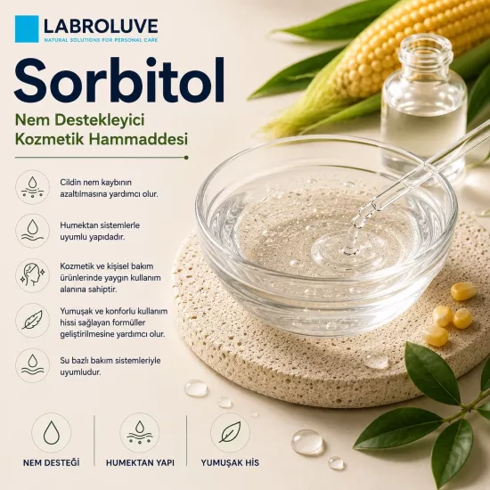 Labroluve Sorbitol | Nemlendirici ve Humektan Kozmetik Hammadde