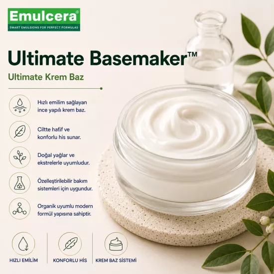 Emulcera Ultimate Basemaker™ | Yeni Nesil Krem Baz Sistemi