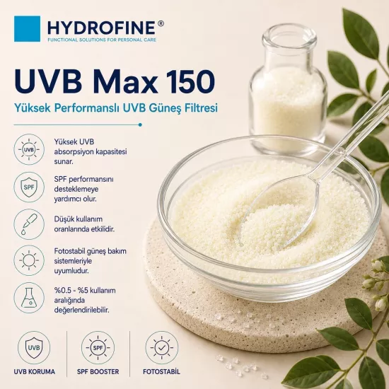 Hydrofine  UVB Max 150 | Yüksek Performanslı UVB Güneş Filtresi