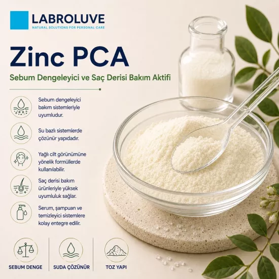 Labroluve Zinc PCA | Yağlı Cilt ve Saç Derisi Bakım Aktifi