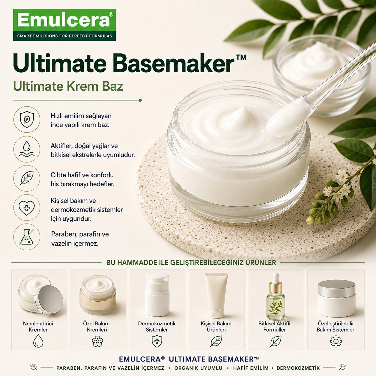 Emulcera Ultimate Basemaker™ – Ultimate Krem Baz